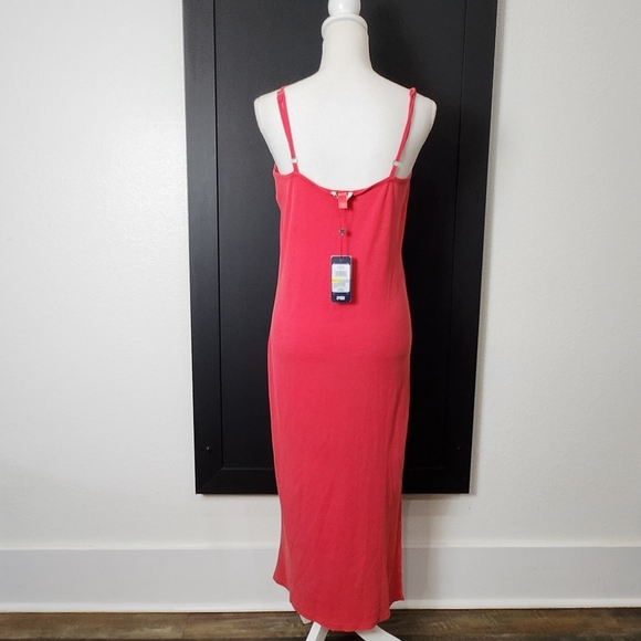 NWT Tommy Hilfiger Women's Washed Ribbed Sleeveless Midi Dress Size Medium - Picture 8 of 11